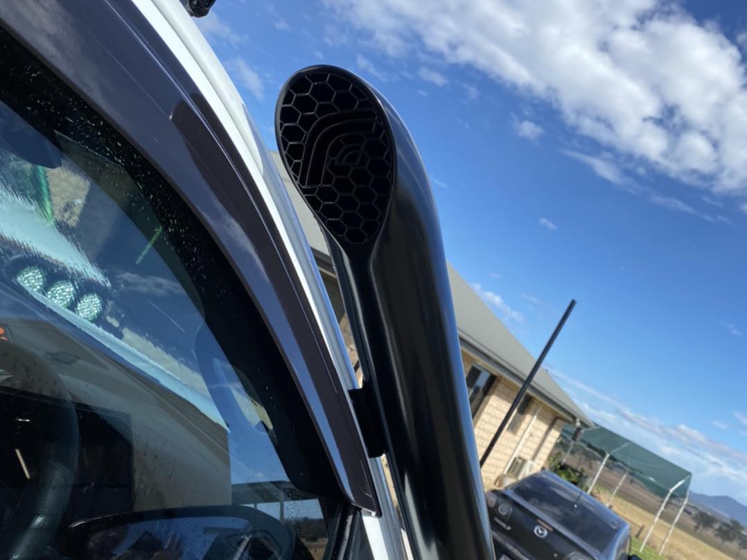 Isuzu Dmax/Mux (2012-2016) Pre DPF Short Entry Snorkel & Clear Top Airbox Package