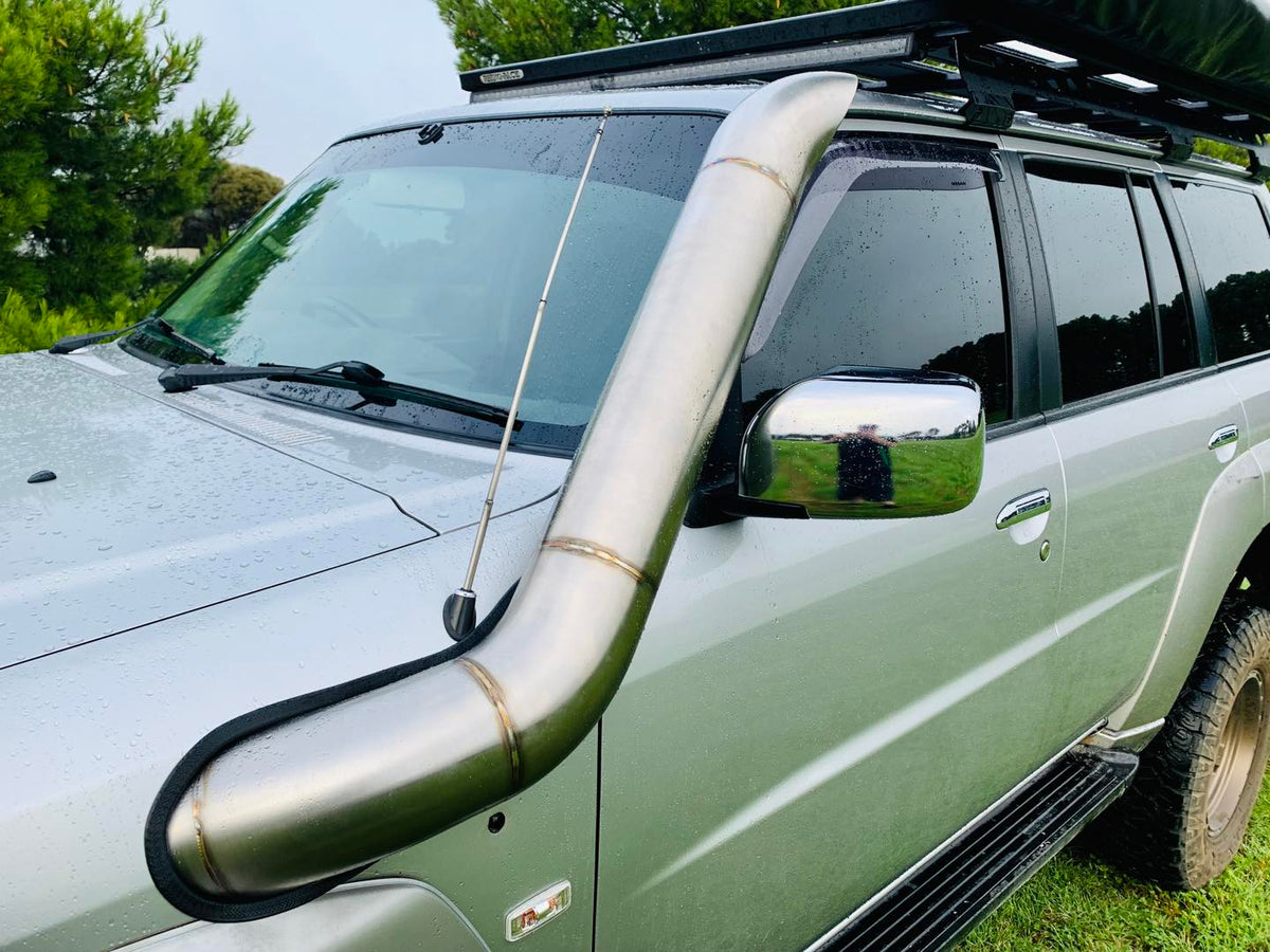 ENTRY LEVEL Nissan Patrol GU S1-4 TB45/TB48 Petrol - 5" Mid Entry Snorkel