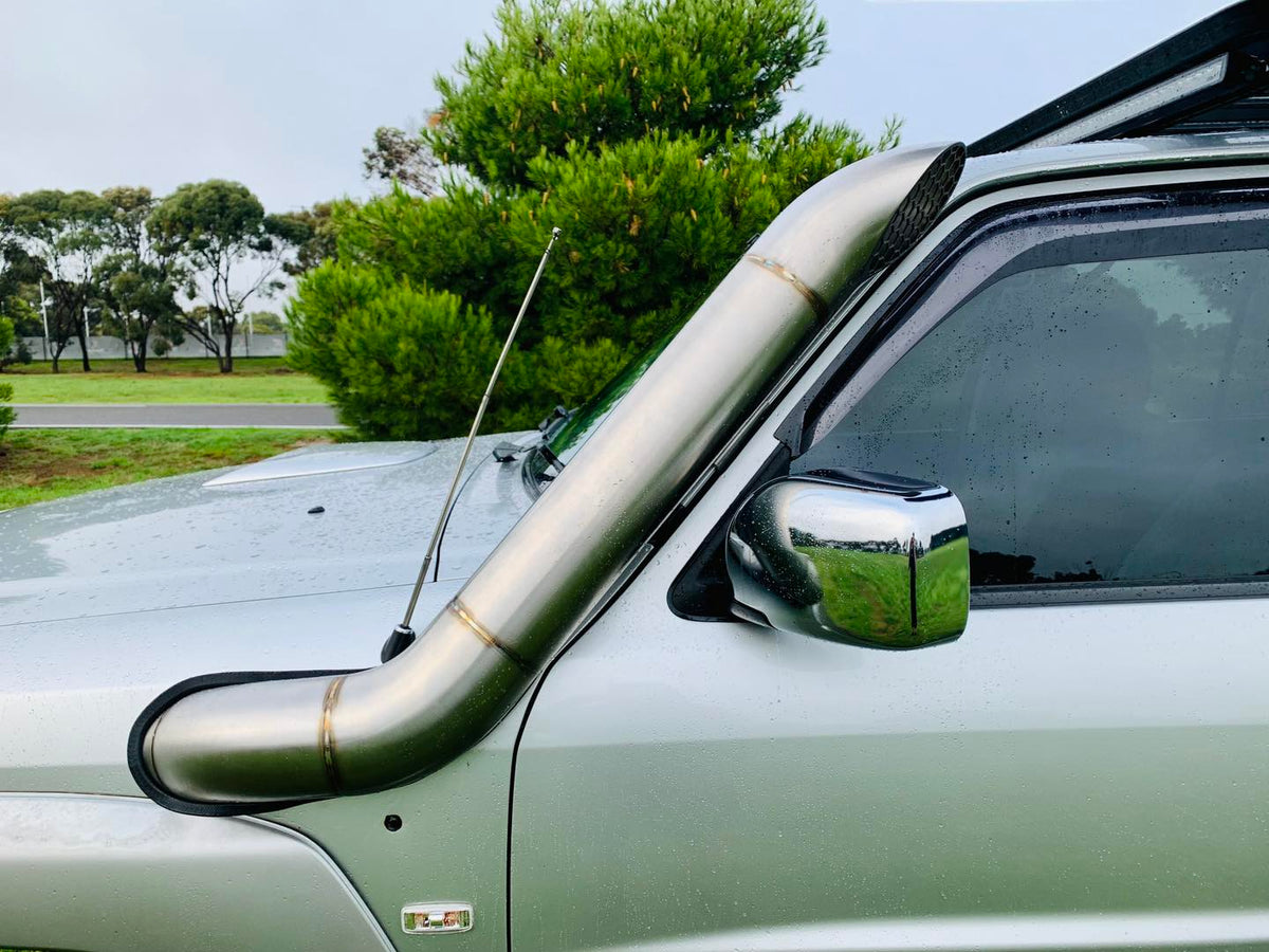 ENTRY LEVEL Nissan Patrol GU S1-4 TB45/TB48 Petrol - 5" Mid Entry Snorkel