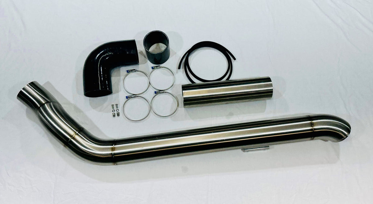 ENTRY LEVEL Nissan Patrol GU S1-4 TB45/TB48 Petrol - 4" Cover Up/Rounded Guard Entry Snorkel