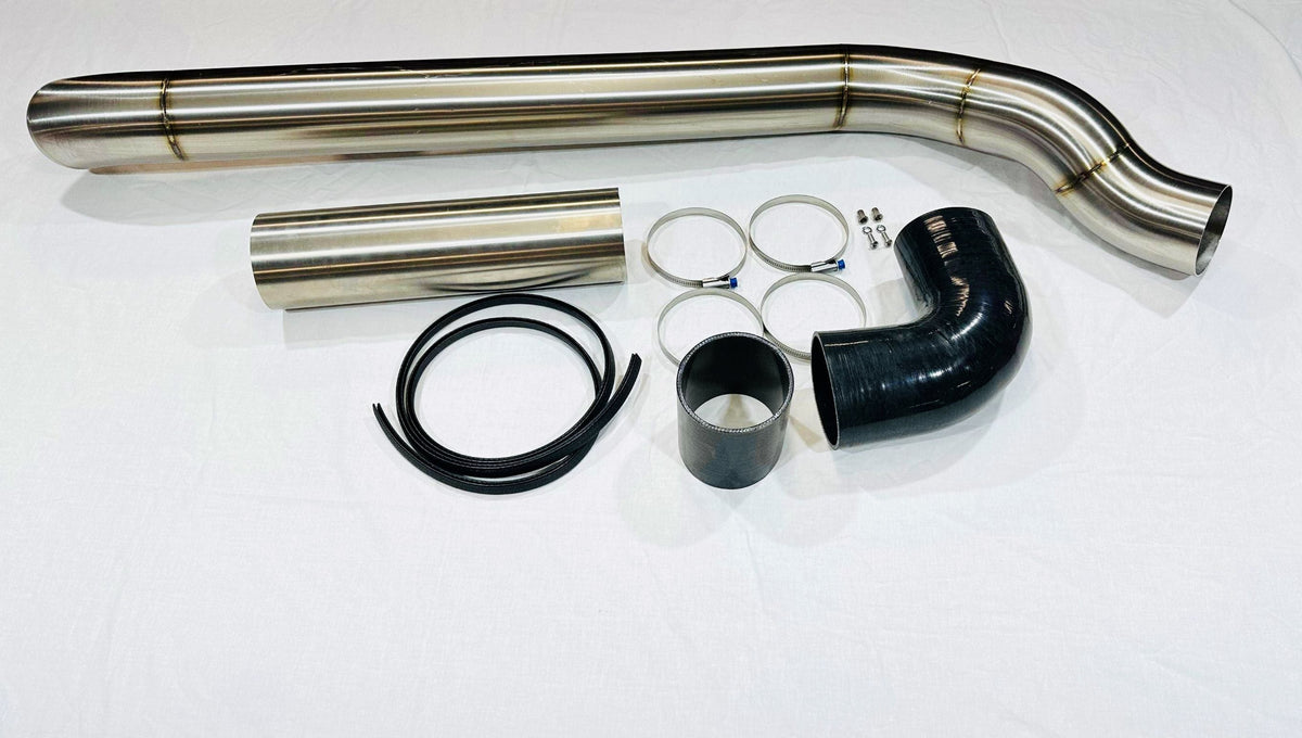 ENTRY LEVEL Nissan Patrol GU S1-4 TB45/TB48 Petrol - 4" Cover Up/Rounded Guard Entry Snorkel