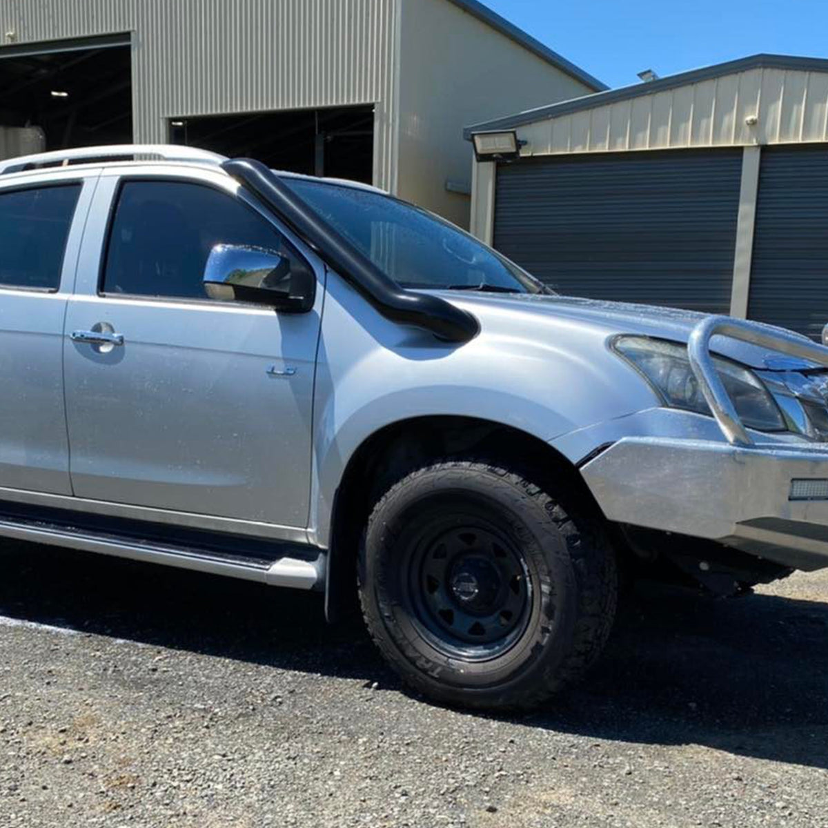 Isuzu Dmax/Mux (2012-2016*) Pre DPF Mid Entry Snorkel & Panel Airbox