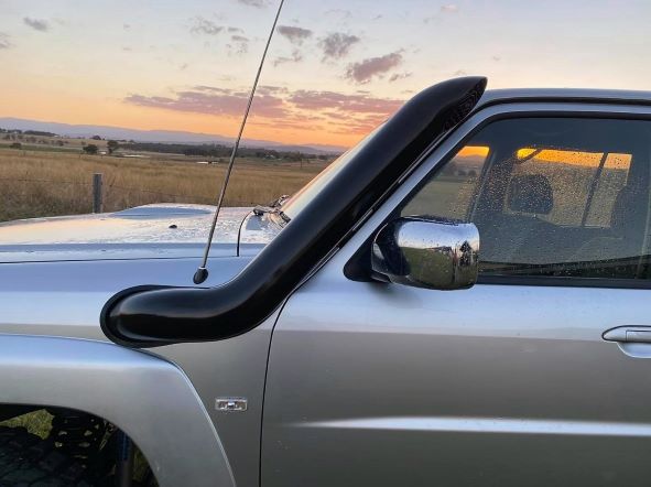 Nissan Patrol GU (TB45/TB48) 5" DUAL Mid Entry Snorkels