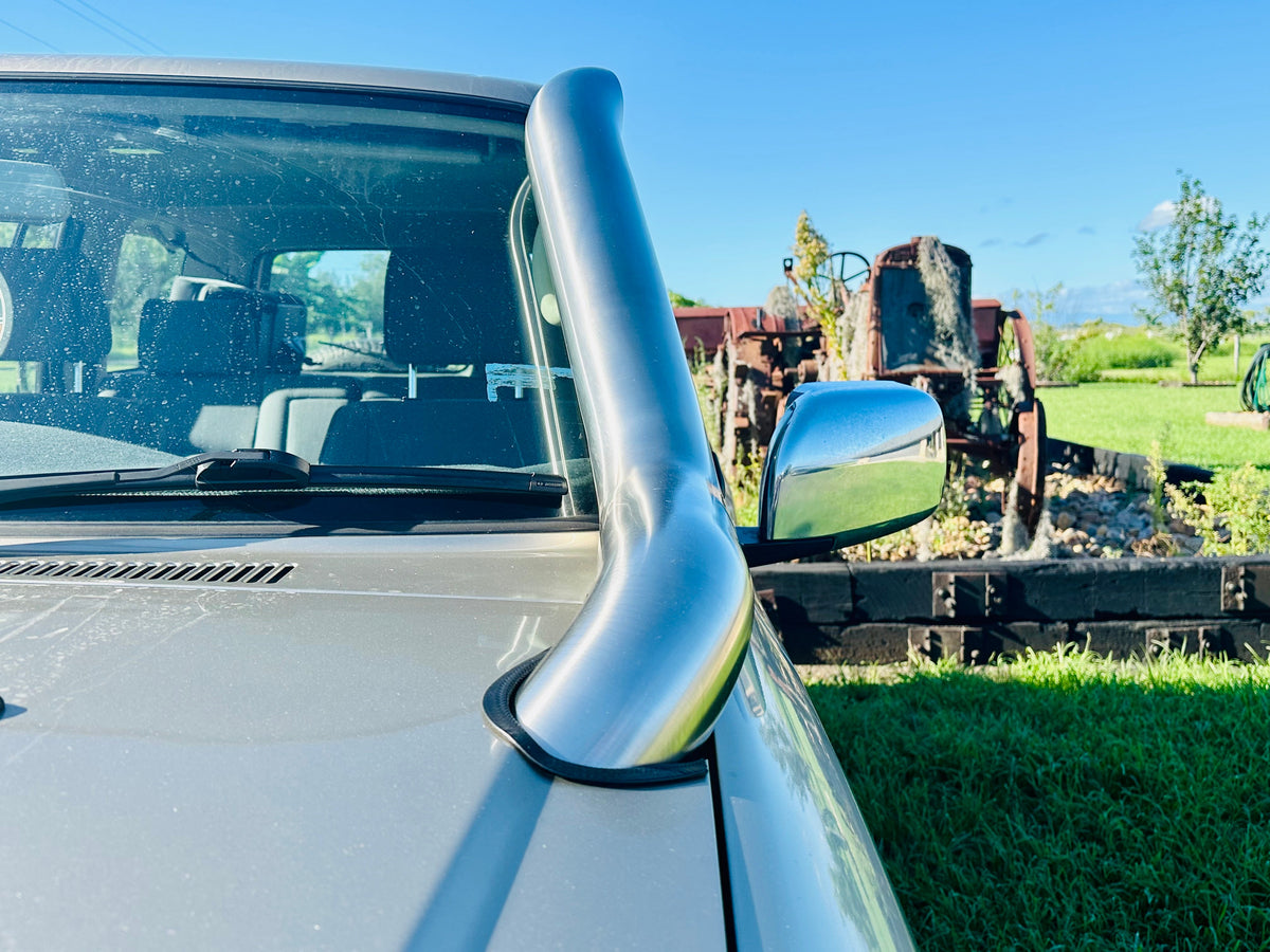 Nissan Patrol GU (ZD30 CRD/DI) 4" Bonnet Entry Snorkel & Airbox/Intake Package