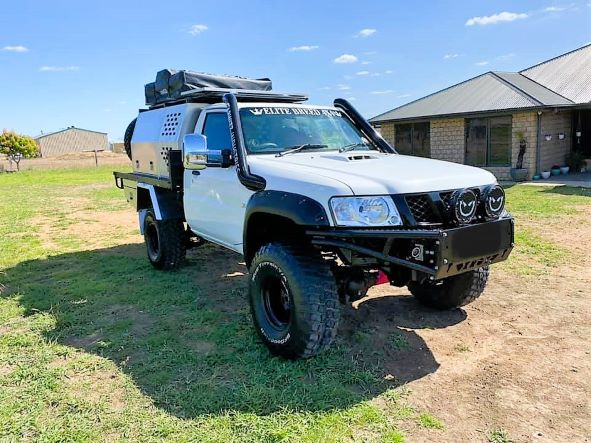 Nissan Patrol GU S1-4 (ZD30/TD42) 4" DUAL Tapered Guard Entry Snorkels