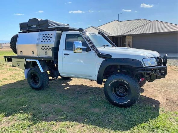 Nissan Patrol GU S1-4 (ZD30/TD42) 4" DUAL Tapered Guard Entry Snorkels