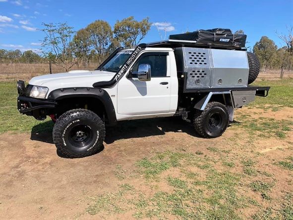 Nissan Patrol GU S1-4 (ZD30/TD42) 4" DUAL Tapered Guard Entry Snorkels