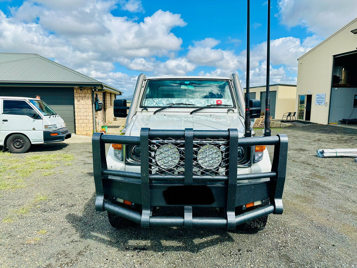 Toyota Landcruiser 75 series 4" DUAL Snorkels