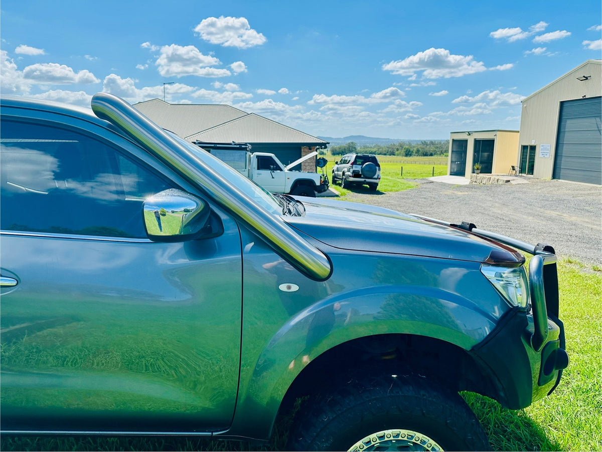 Nissan Navara (D23) NP300 4" DUAL Short Entry Snorkels