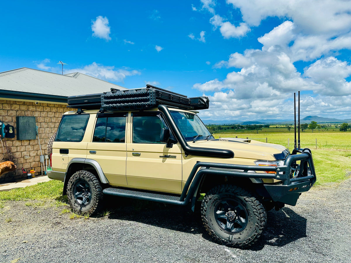 Toyota Landcruiser (2007-2023) VDJ 79/76 Series 4" Snorkel + Clear Top Airbox Package