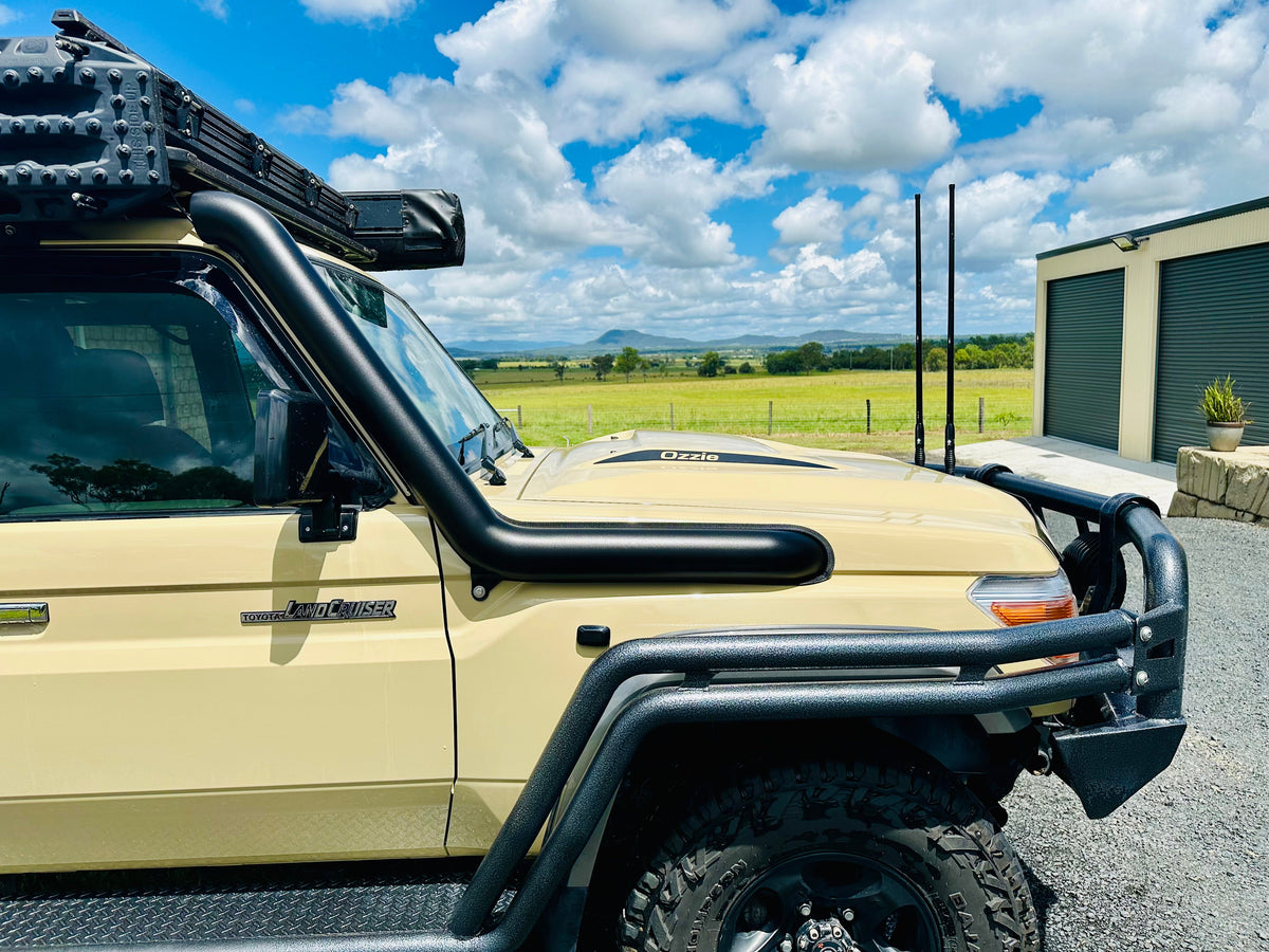 Toyota Landcruiser (2007-2023) VDJ 79/76 Series 4" Snorkel + Clear Top Airbox Package
