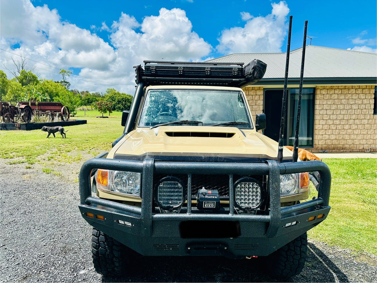 Toyota Landcruiser (2007-2023) VDJ 79/76 Series 4" Snorkel + Clear Top Airbox Package