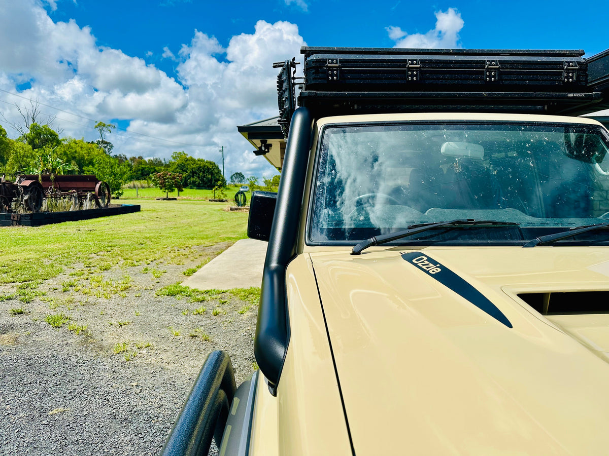 Toyota Landcruiser (2007-2023) VDJ 79/76 Series 4" Snorkel + Clear Top Airbox Package