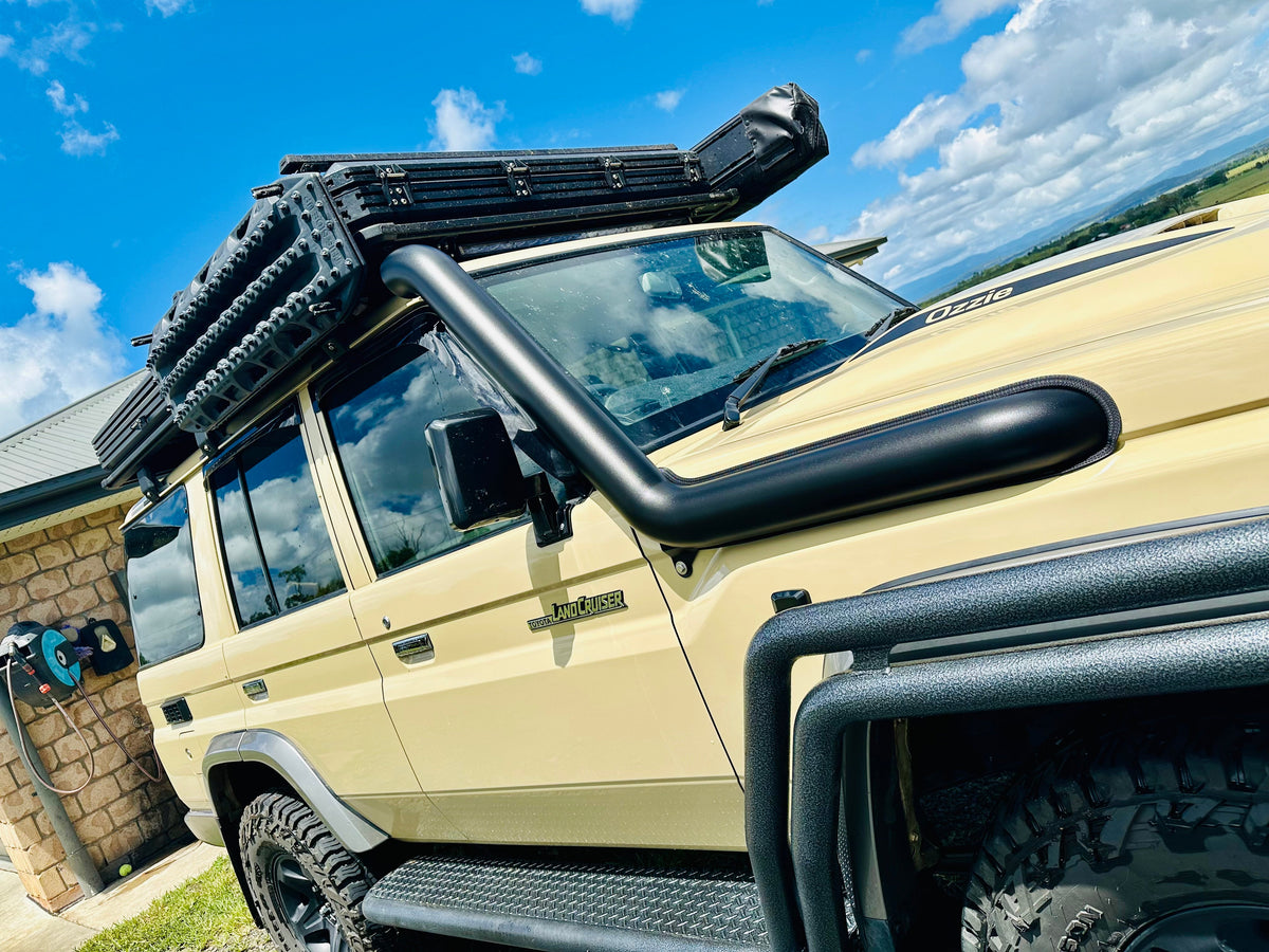 Toyota Landcruiser (2007-2023) VDJ 79/76 Series 4" Snorkel + Clear Top Airbox Package