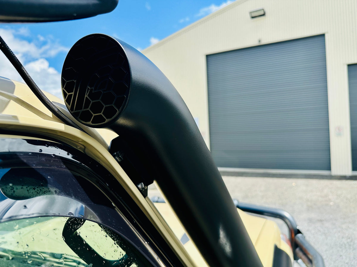 Toyota Landcruiser (2007-2023) VDJ 79/76 Series 4" Snorkel + Clear Top Airbox Package