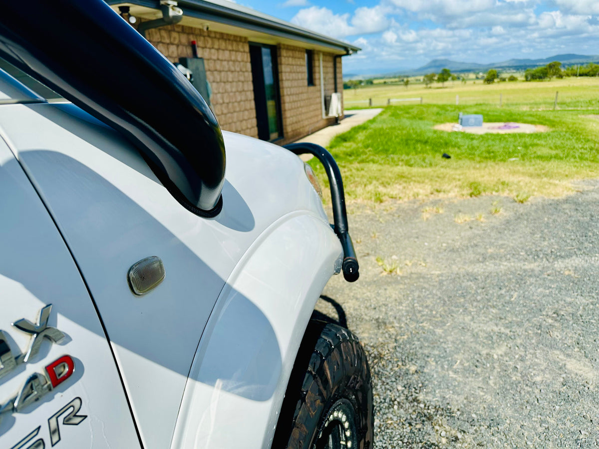 Toyota Hilux N70 (2005-2014) 4" DUAL Short Entry Snorkels