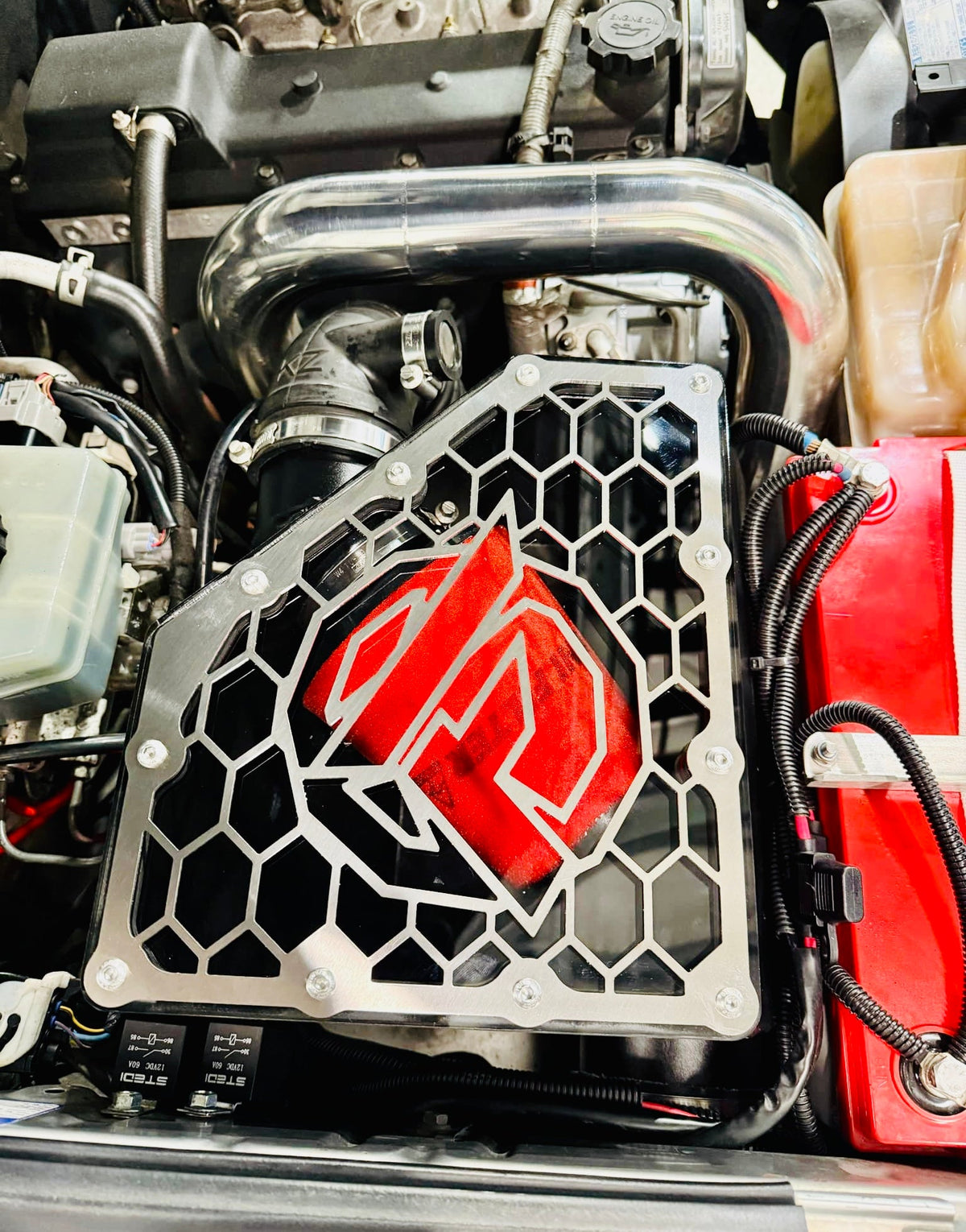 Toyota Prado - 120 Series - Clear Top Airbox