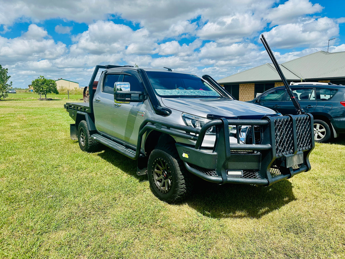 Toyota Hilux N80 (2015 & Onward) 4" DUAL Cover Up Snorkels