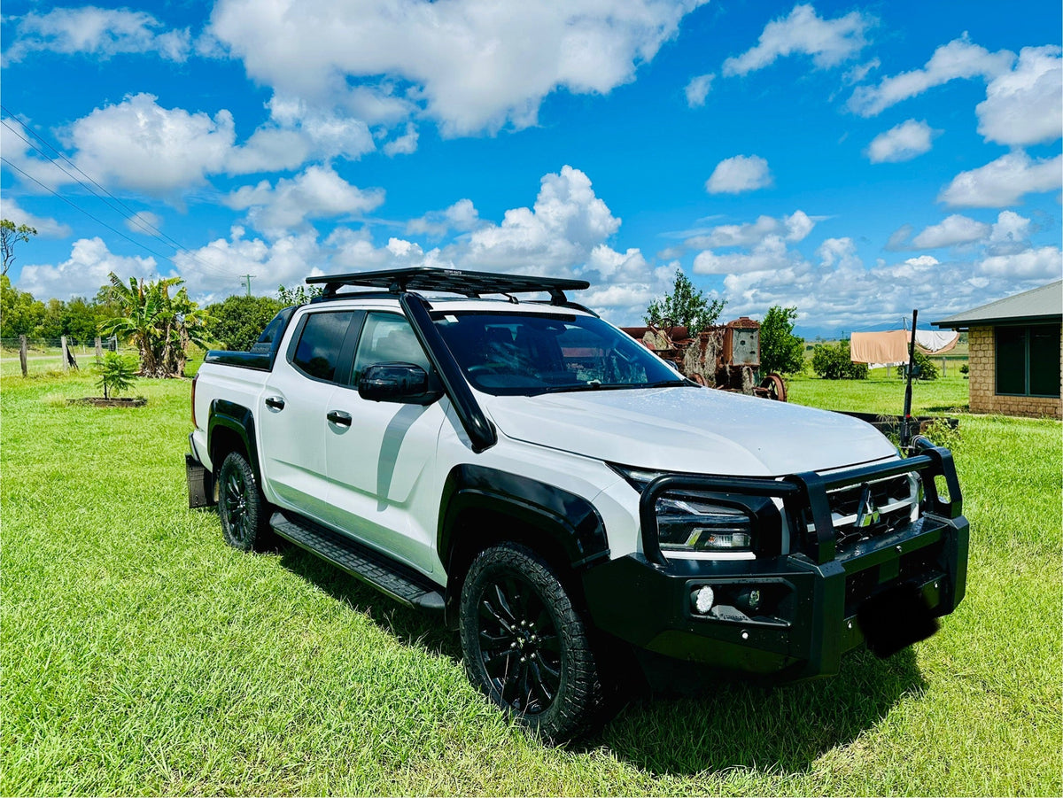 Mitsubishi Triton MV Next Gen (2023+) Short Entry Snorkel & Clear Top Airbox Package