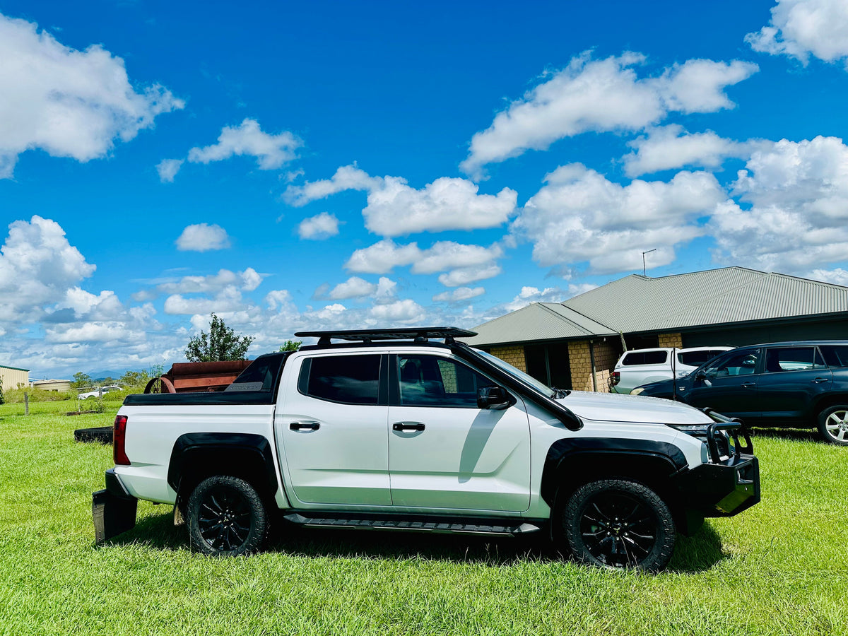 Mitsubishi Triton MV Next Gen (2023+) Short Entry Snorkel & Clear Top Airbox Package