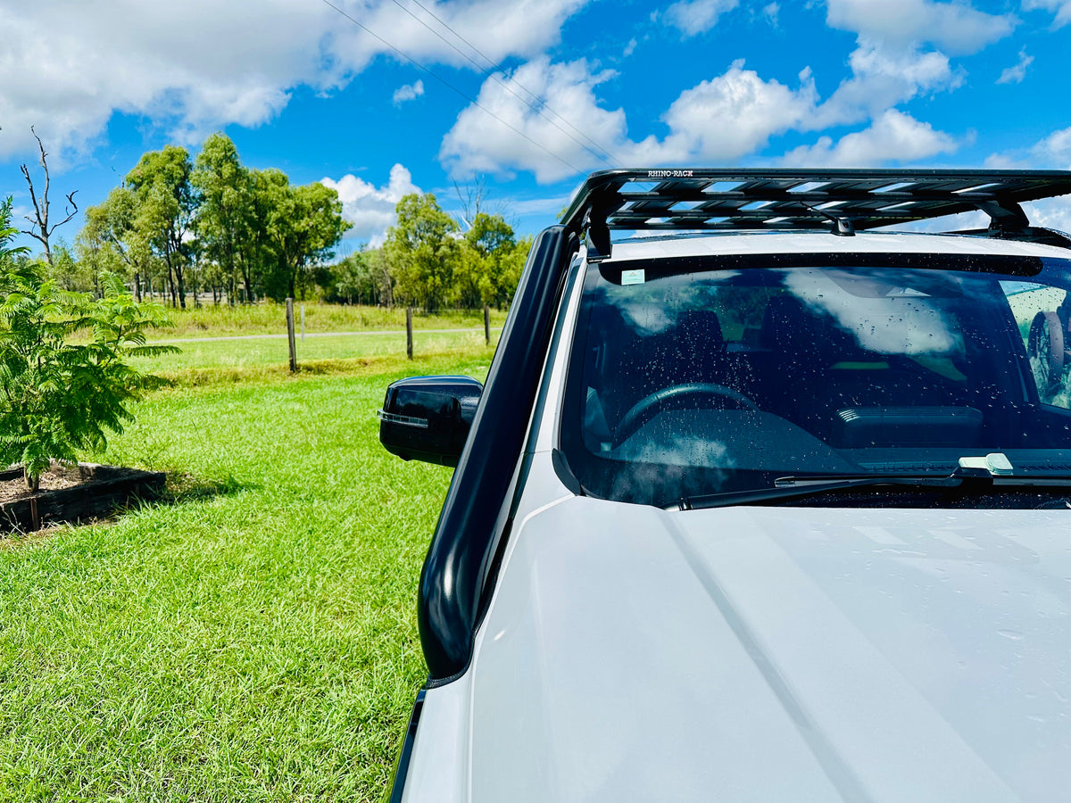 Mitsubishi Triton MV Next Gen (2023+) Short Entry Snorkel & Clear Top Airbox Package