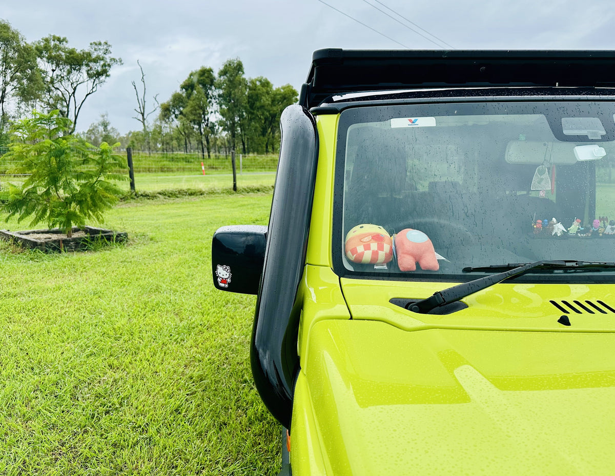 Suzuki Jimny (2019-Present) 4" Short Entry Snorkel & Clear Top Airbox Package