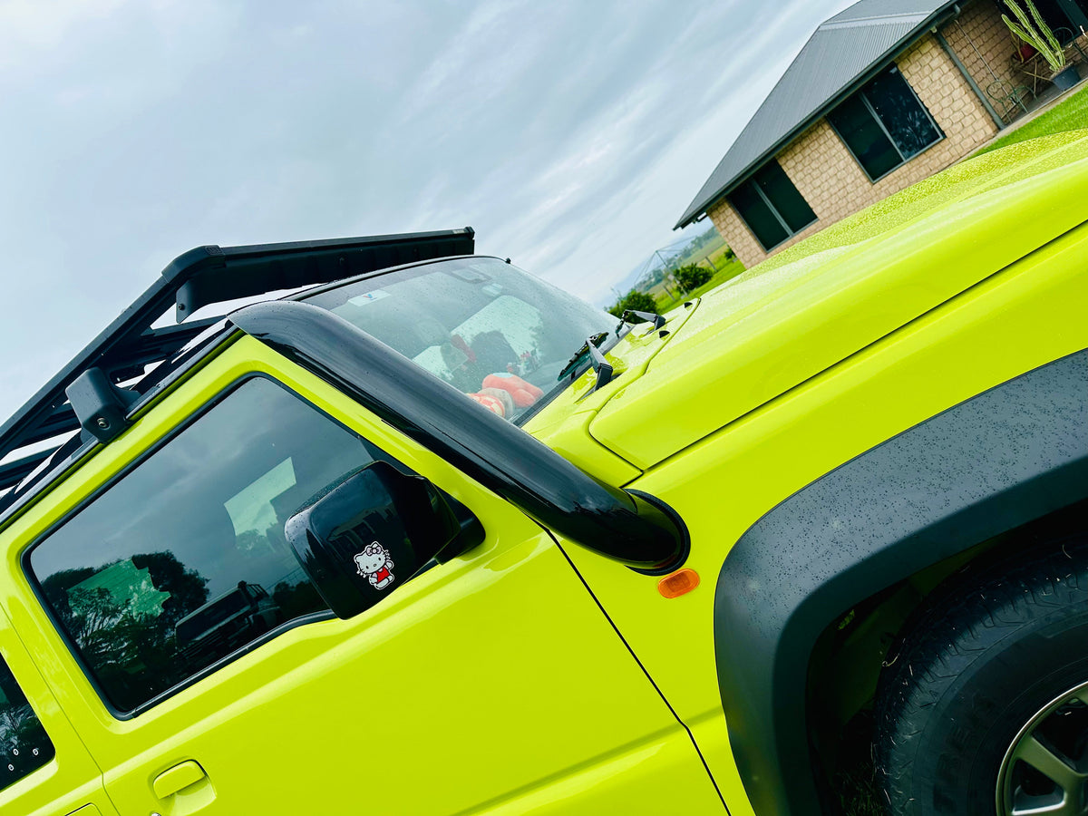 Suzuki Jimny (2019-Present) 4" Short Entry Snorkel & Clear Top Airbox Package