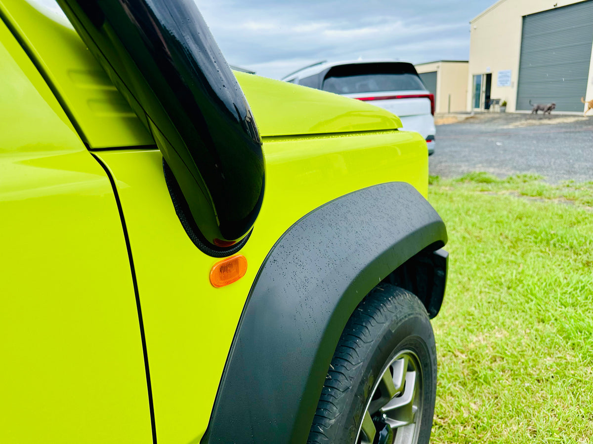 Suzuki Jimny (2019-Present) 4" Short Entry Snorkel & Clear Top Airbox Package