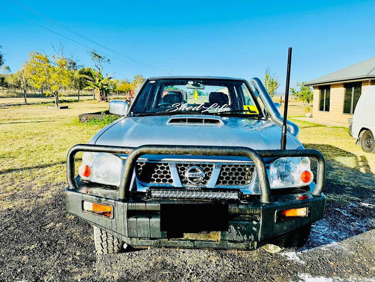 Nissan Navara D22 (ZD30) Standard Snorkel & Clear Top Airbox Package