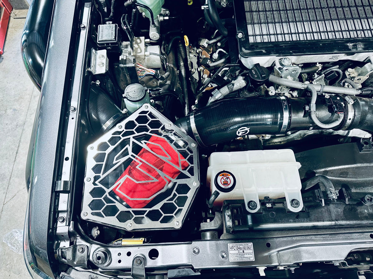 Toyota Landcruiser - VDJ V8 - 79 Series Clear Top Airbox