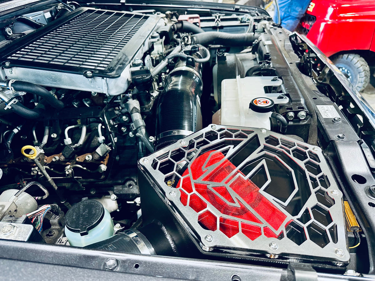 Toyota Landcruiser - VDJ V8 - 79 Series Clear Top Airbox