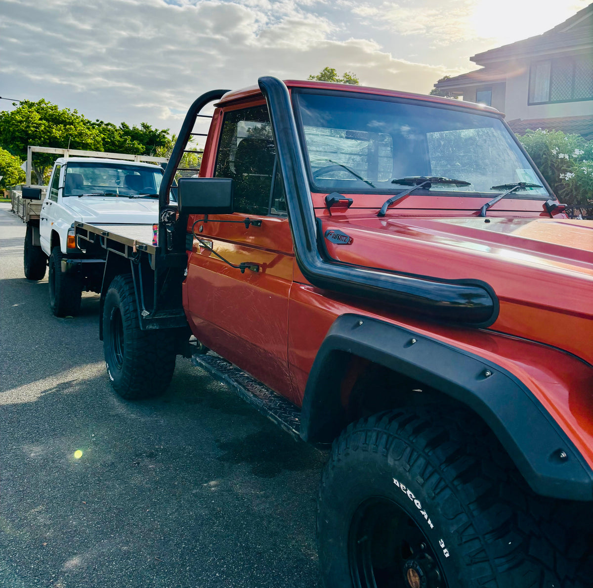 Toyota Landcruiser 75 Series (1HZ Engine) 4" Snorkel & Airbox Package