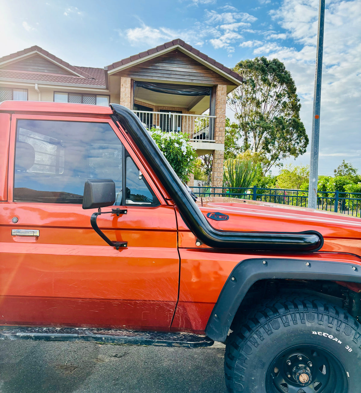 Toyota Landcruiser 75 Series (1HZ Engine) 4" Snorkel & Airbox Package