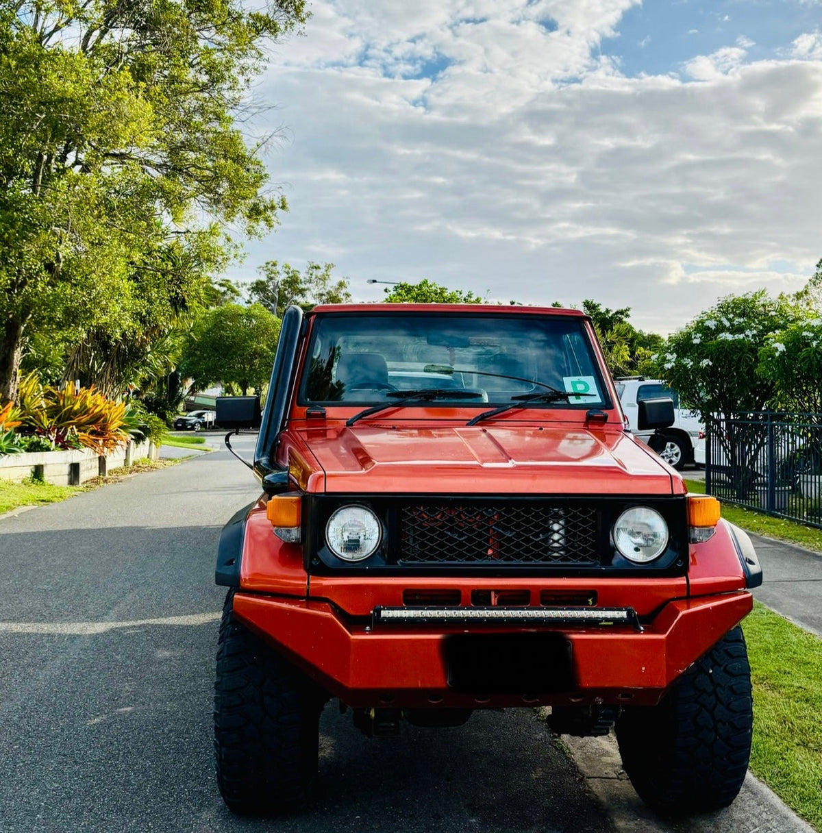 Toyota Landcruiser 75 Series (1HZ Engine) 4" Snorkel & Airbox Package