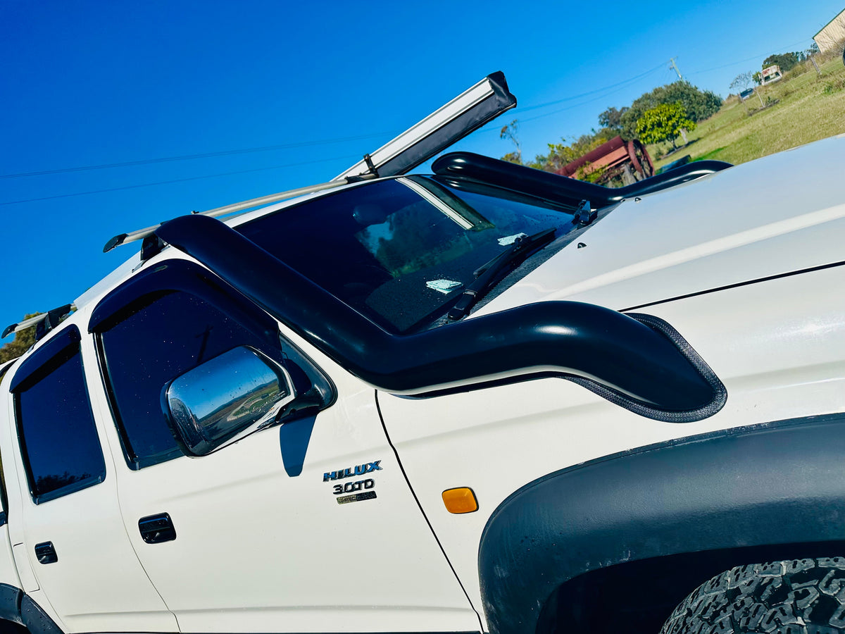 Toyota Hilux N60 3RZ 2.7 4 Cyl (1997-2004) PETROL D/Side 4" DUAL Snorkels