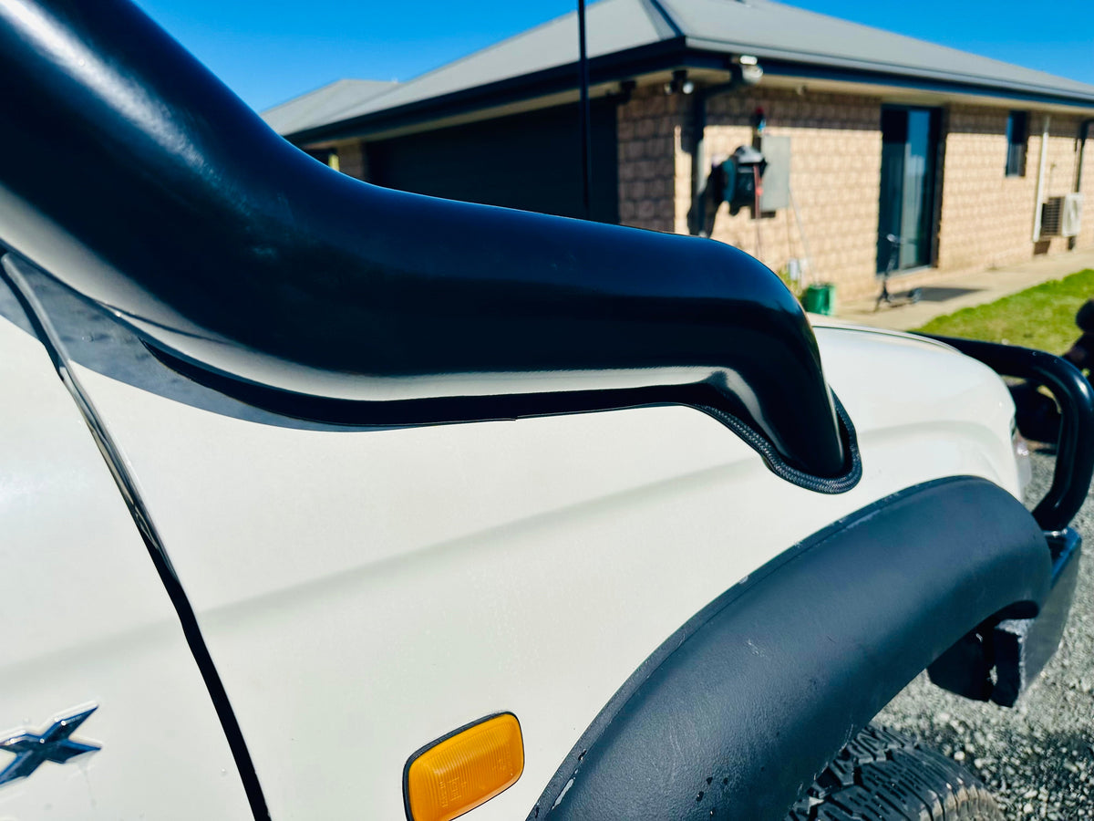 Toyota Hilux N60 LN167/KZN165 (1997-2004) DIESEL P/Side 4" DUAL Snorkels