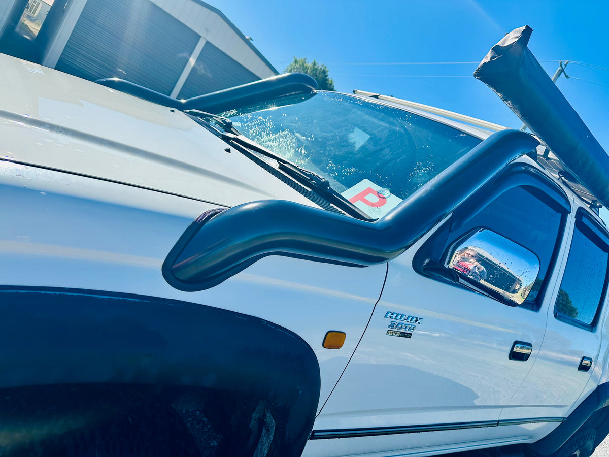 Toyota Hilux N60 LN167/KZN165 (1997-2004) DIESEL P/Side 4" DUAL Snorkels