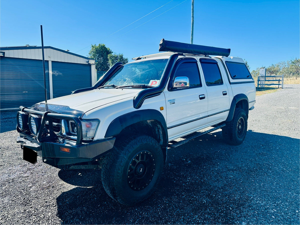 Toyota Hilux N60 LN167/KZN165 (1997-2004) DIESEL P/Side 4" DUAL Snorkels