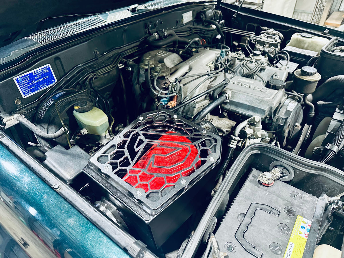 Toyota Landcruiser 80 Series - Clear Top Airbox