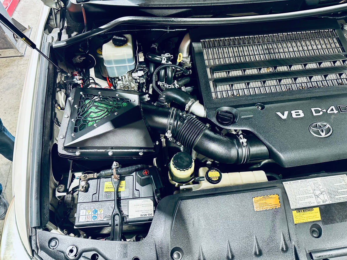 Toyota Landcruiser 200 Series 5" Mid Entry Snorkel & Panel Airbox Package