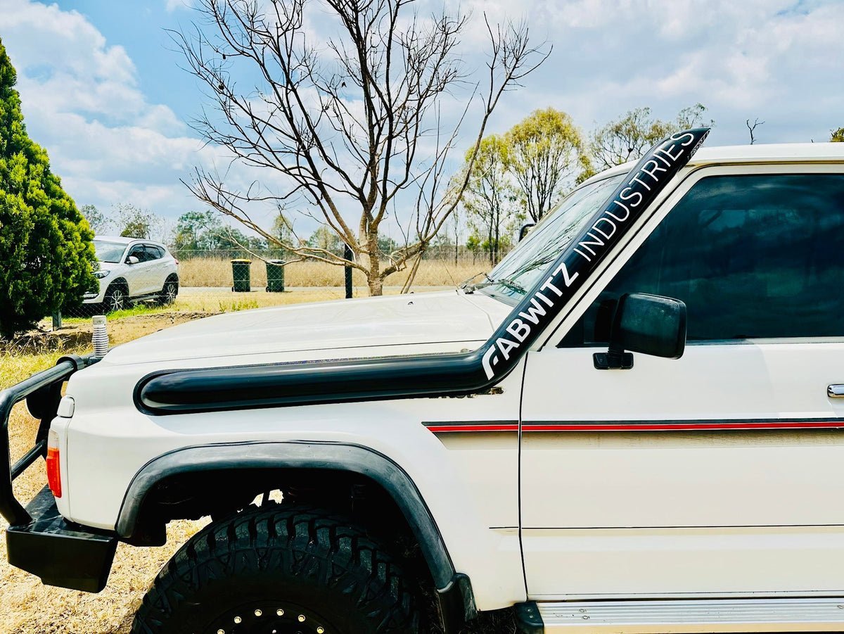 Nissan Patrol GQ 4" Standard Snorkel & Clear Top Airbox Package