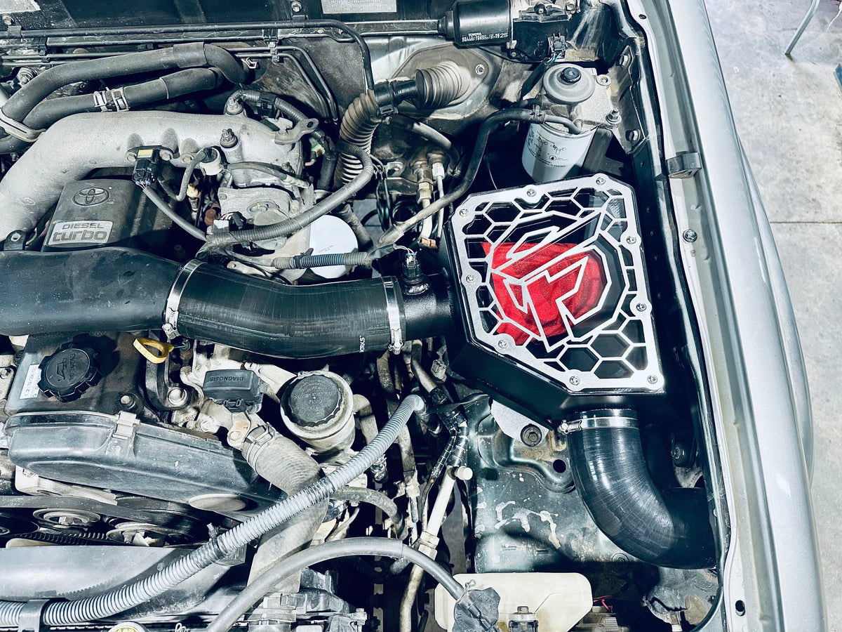 Toyota Hilux N60 (1997-2004) DIESEL P/Side 4" Snorkel & Clear Top Airbox Package