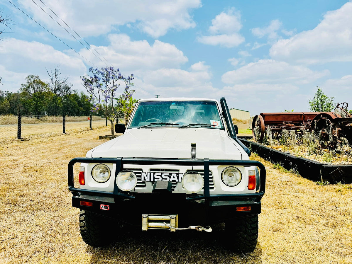 Nissan Patrol GQ 4" Standard Snorkel & Clear Top Airbox Package