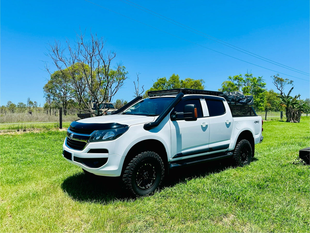 Holden Colorado RG 4" DUAL Mid Entry Snorkels