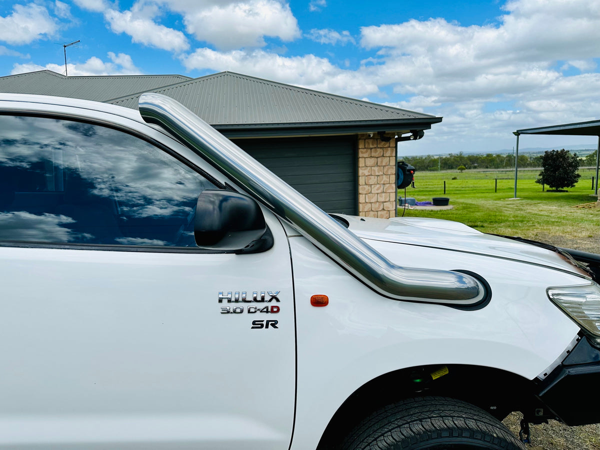 Toyota Hilux N70 (2005-2014) Recessed Mid Entry Snorkel & Panel Airbox Package