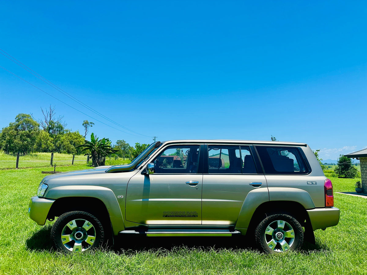 Nissan Patrol GU 4" Bonnet Entry Snorkel (on its own)