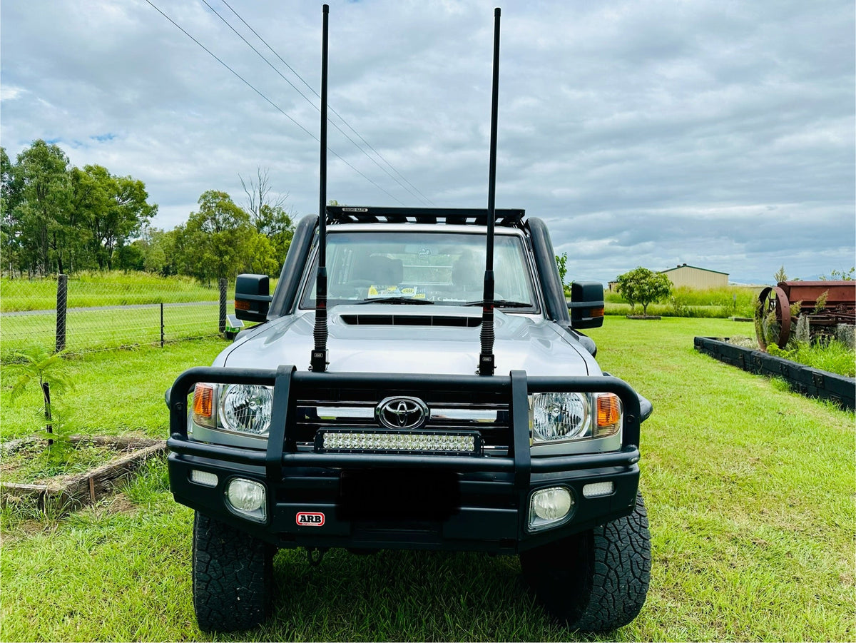 Toyota Landcruiser (2007-2023) VDJ V8 70 Series 5" DUAL Snorkels