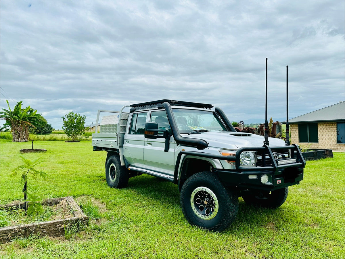 Toyota Landcruiser (2007-2023) VDJ V8 70 Series 5" DUAL Snorkels