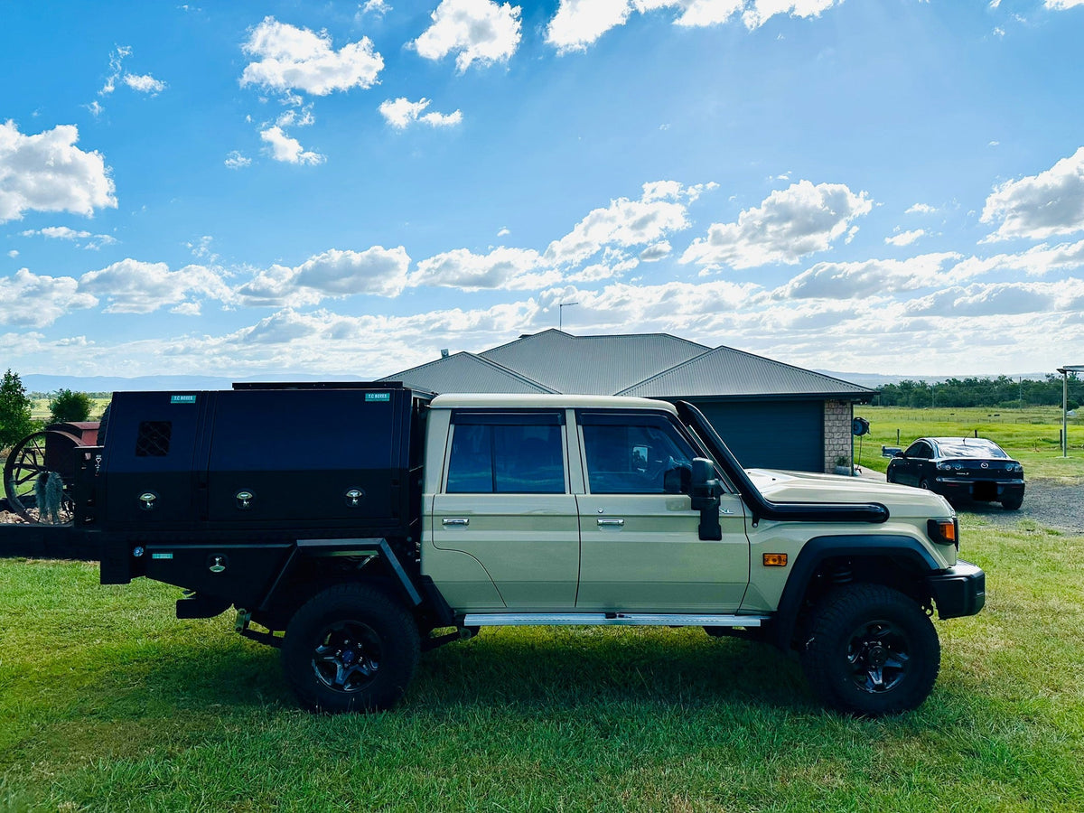 Toyota Landcruiser (2024-current) VDJ 70 Series 4cyl - 4" Snorkel + Panel Airbox Package