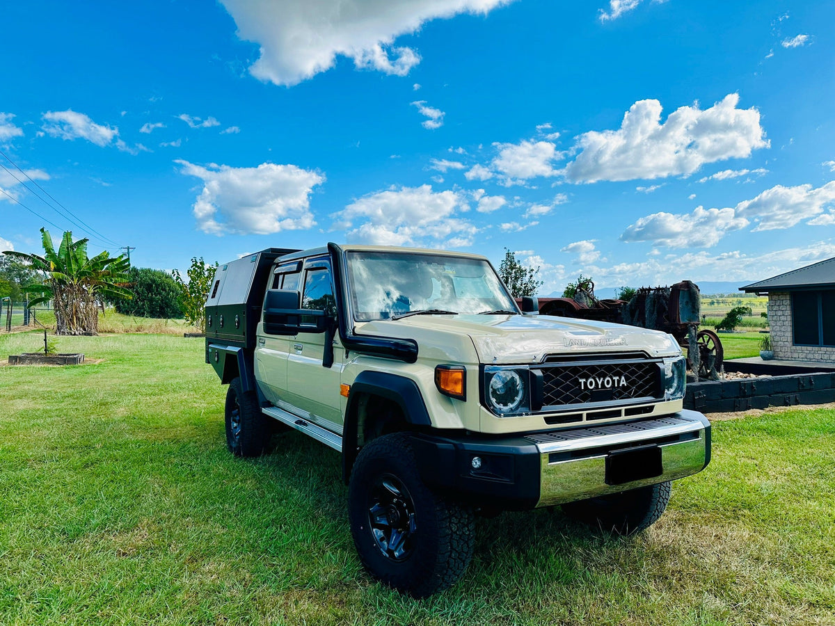 Toyota Landcruiser (2024-current) VDJ 70 Series 4" Snorkel + Clear Top Airbox Package